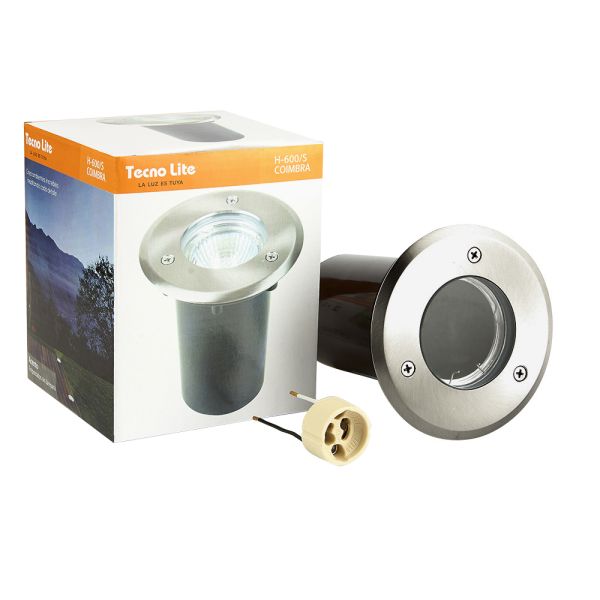 Lámpara LED de exterior, para estaca, 50 W, base GX5.3/GU10. H-600/S Tecnolite