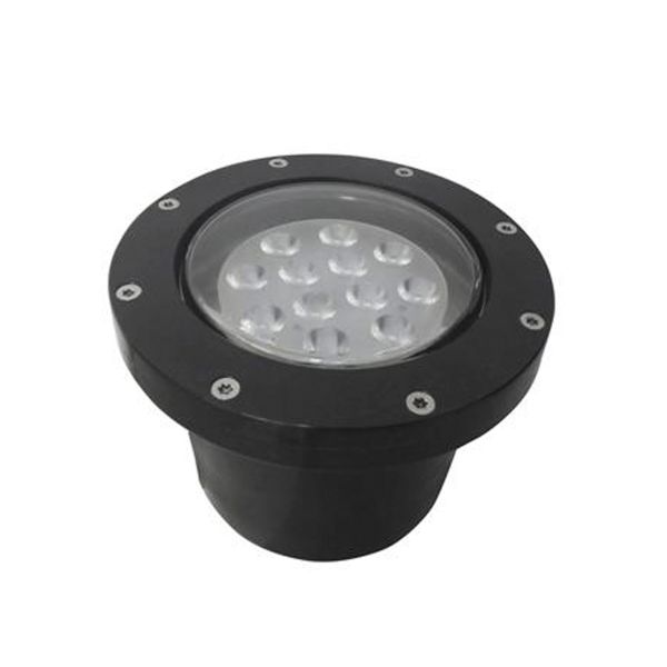 Lámpara LED de piso, 50 W, empotrable, exteriores, negro. H-615/N Tecnolite