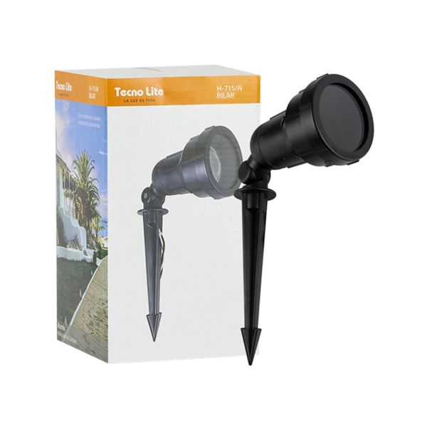 Luminaria de Exterior con Estaca, Base E27, 50 W, H-715/N Tecnolite