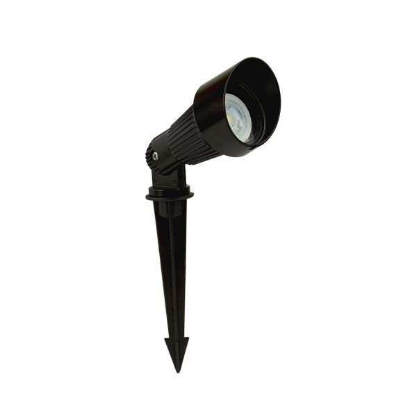 Lámpara de exterior con estaca, base GX5.3, no incluye foco. H-750-V/N Tecnolite