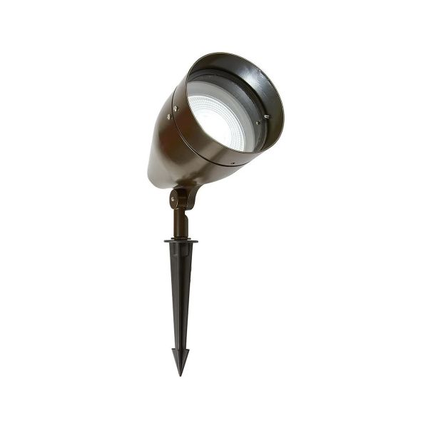 Reflector exterior tipo estaca para jardín, 13 W, café. H-790/CF Tecnolite