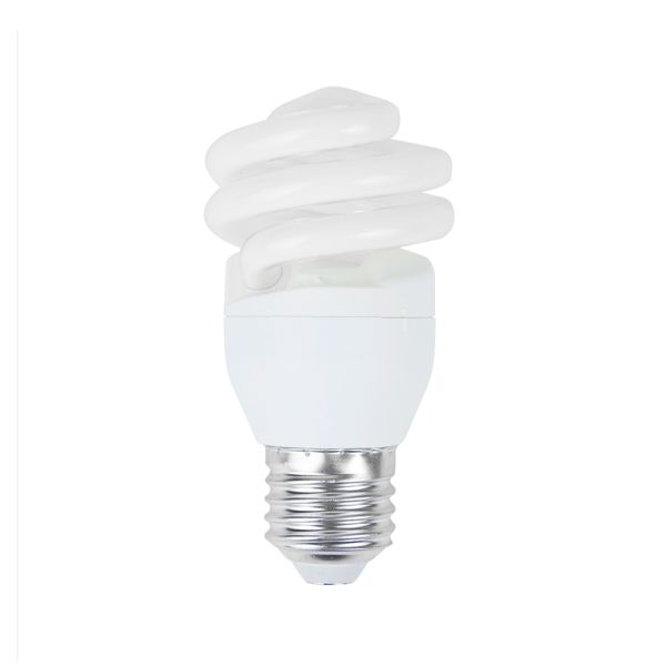 Foco Fluorescente, 13 W, base E27, no atenuable. HEL-13W/41-T2 Tecnolite