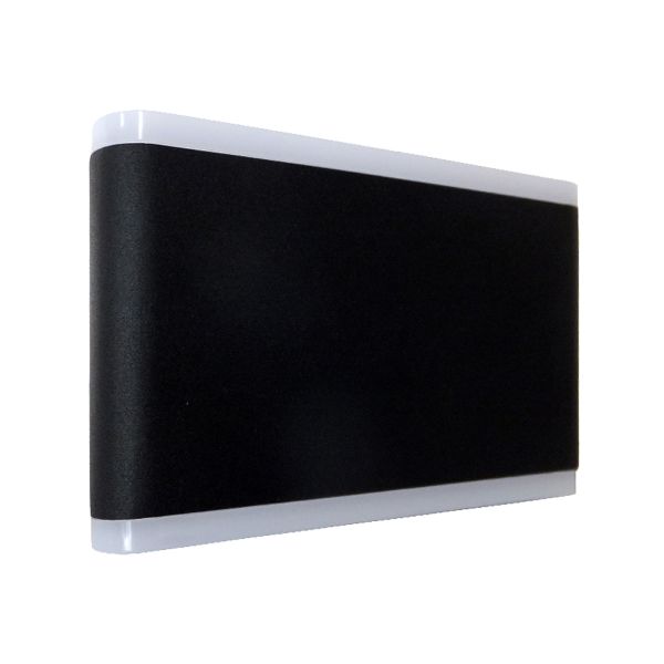 Lámpara de exterior LED para sobreponer, 12 W , negro. HLED-117/30/N Tecnolite