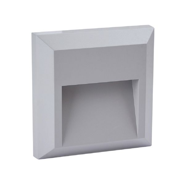Luz de cortesía LED exterior sobreponer, ideal zona costera, 1 W. HLED-803/G Tecnolite