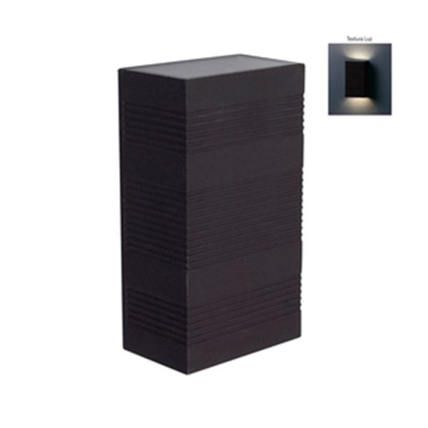 Lámpara de exterior LED para sobreponer, 6 W, luz blanca neutra. HLED-841 Tecnolite