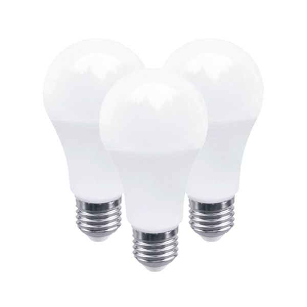 Kit de 3 focos LED, inteligentes Wi-Fi, 8 W, luz RGB + Blanca, base E27. TL-KITA19RGBTCW3P Tecnolite