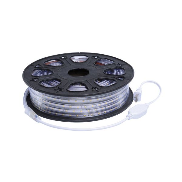 Manguera LED, 127 V, 150 W, Luz Suave Cálida, Atenuable, Exterior, 25 M. MLED-3528SMD-127V Tecnolite