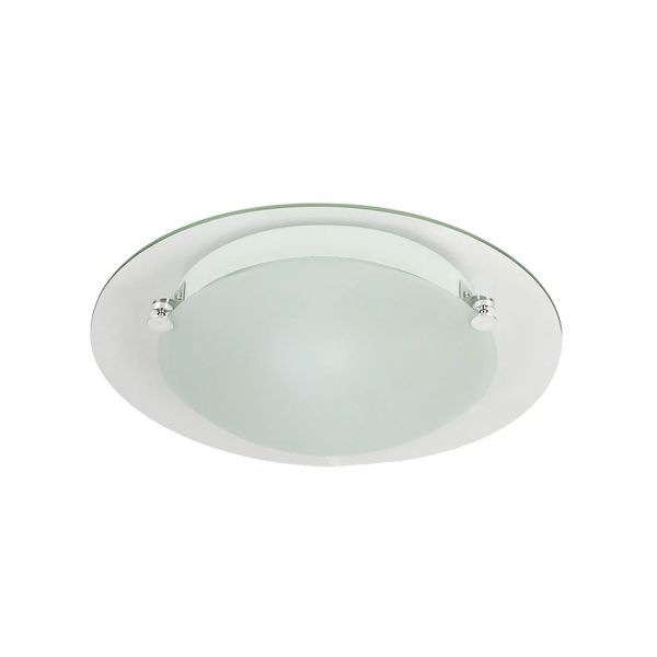 Plafón para interior 13 W, cristal opalino. PTL-2050/B Tecnolite