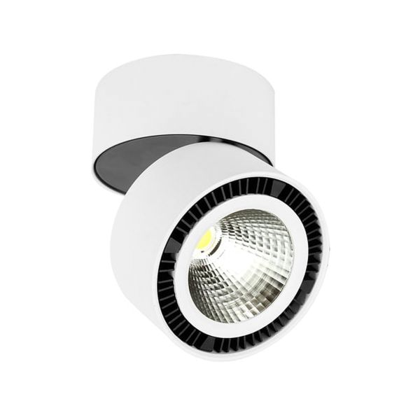 Spot LED de sobreponer dirigible 24 W, blanco. PTLLED-209/24W30B Tecnolite