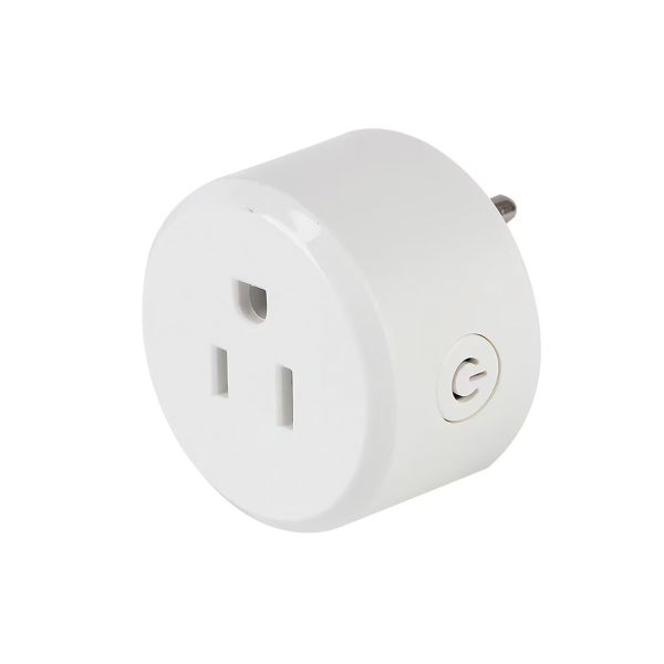Enchufe inteligente WiFi multivoltaje, apto hasta 2000 W. SPJ11MVBTCW Tecnolite