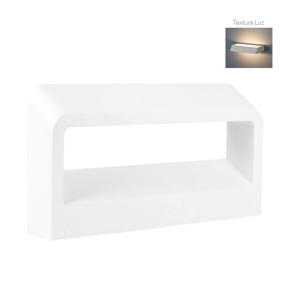 Lámpara de interior LED para sobreponer, 8 W, Luz suave cálida,TLLED-404/8W/30B Tecnolite