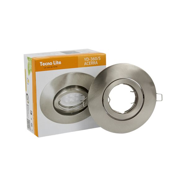 Luminaria Redonda Interior Empotrable, 50W, YD-360/S Tecnolite