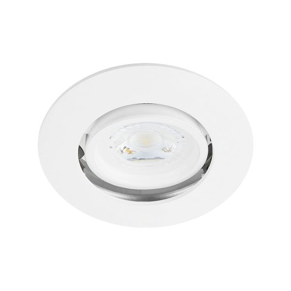 Lámpara dirigible para empotrar de interior, 6 W, blanco. YD-515/B Tecnolite