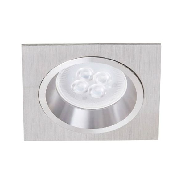 Lámpara para empotrar dirigible de interior, 6 W, aluminio. YD-620/AL Tecnolite