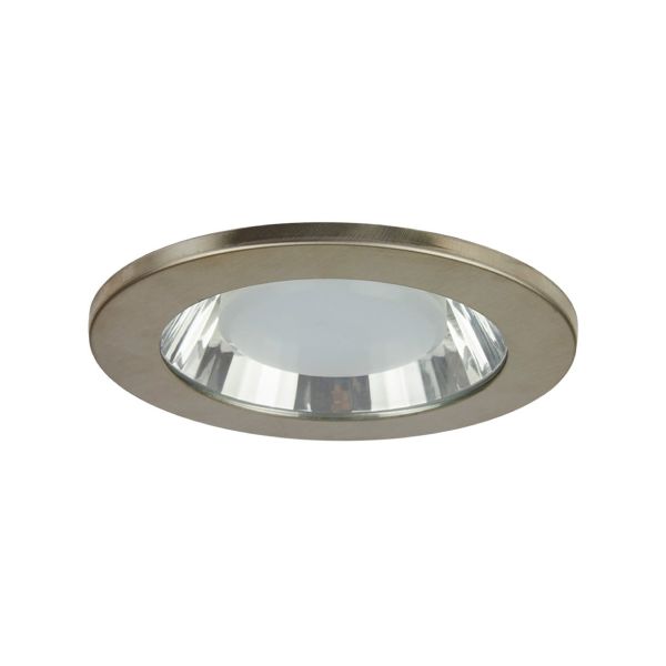 Lámpara downlight LED empotrable o bote integral, 9 W, 6500 K, satín. YDMLED-1508/65/BL Tecnolite