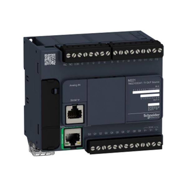 Controlador M221 24E/S, 24V. TM221CE24T Schneider Electric