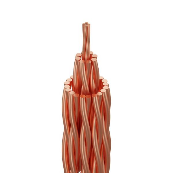 Cable para pararrayos, 28 hilos, metro. CP28T Viakon