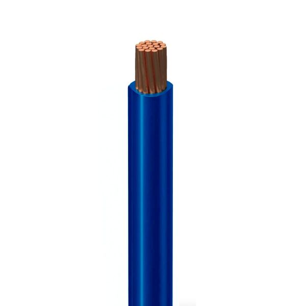 Cable THW-LS calibre 10, azul, metro. CTHW-10TA Viakon