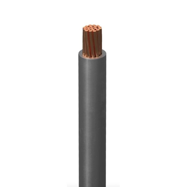 Cable THW-LS calibre 12, gris, metro. CTHW-12TG Viakon