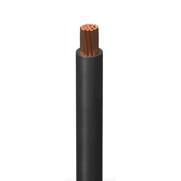 Cable THW-LS calibre 14, negro, metro. CTHW-14TN Viakon