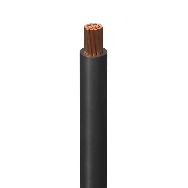 Cable THW-LS calibre 250, color negro, metro. CTHW-250T Viakon