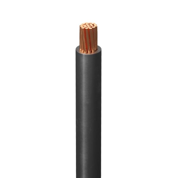Cable THW-LS calibre 750, color negro, metro. CTHW-750T Viakon