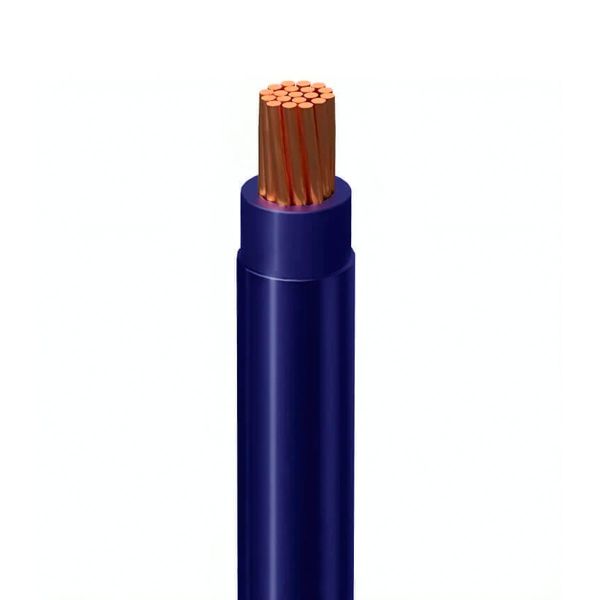 Cable THW nylon calibre 10, azul, metro. CTHWN-10TA Viakon