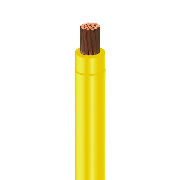 Cable THW nylon calibre 14, amarillo, metro. CTHWN-14TAM Viakon