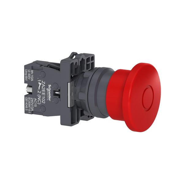 Botón De Emergencia Presionar / Jalar XA2ET42 Schneider Electric