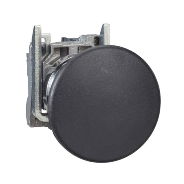 Pulsador seta negro, 1NA, 40 mm. XB4BC21 Schneider Electric