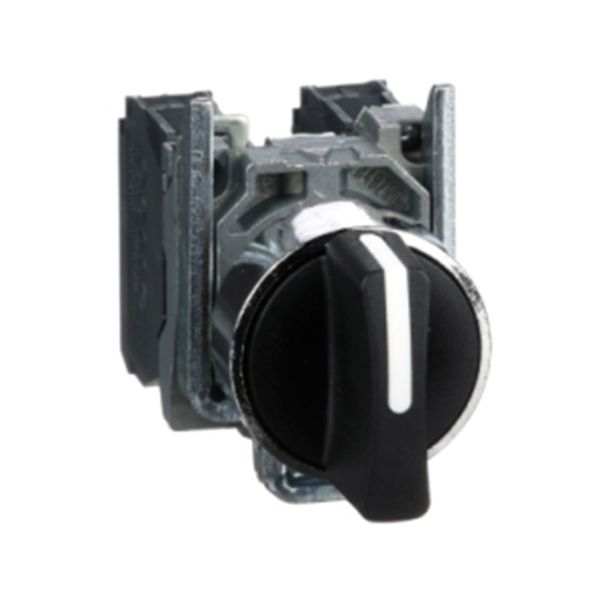 Seletor XB4, 3 posiciones na+na. XB4BD33 Schneider Electric