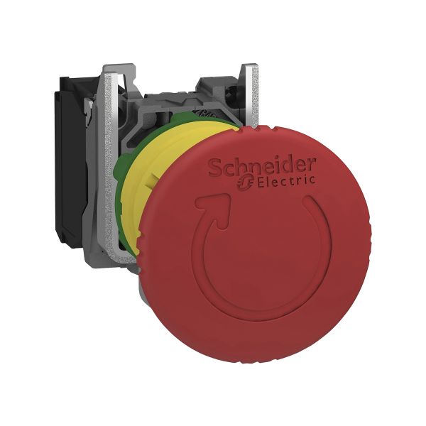 Botón de Paro de Emergencia Schneider XB4BS8442