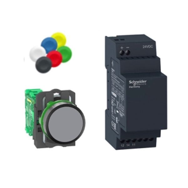 Paquete XB5R relé, 22 mm. XB5RFB01 Scheneider Electric