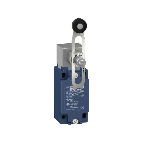Interruptor de Palanca de Rodillo Plástico XCKJ10541, Schneider Electric