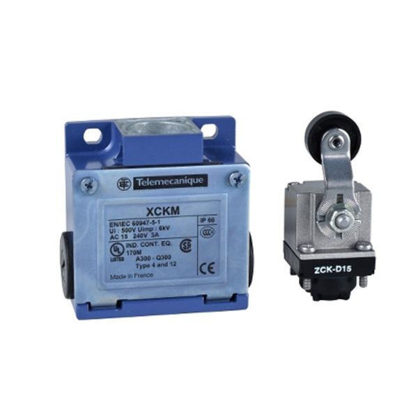 Interruptor de límite XCKM, 1NC+1NO. XCKM11 Schneider Electric