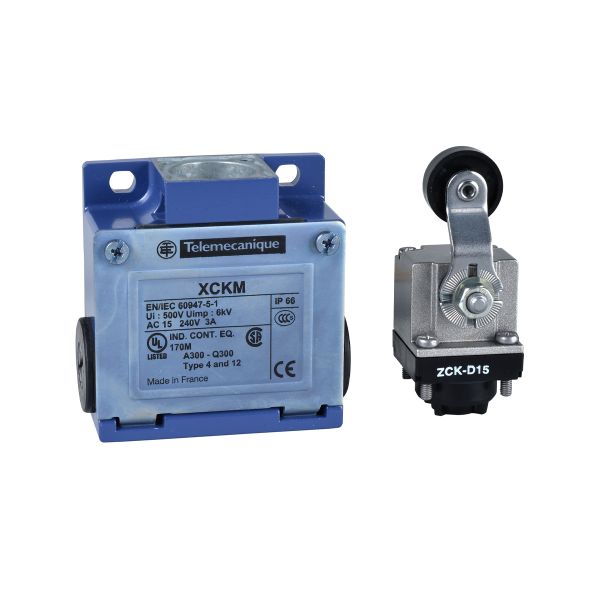 Interruptor de fin de carrera, 240 V CA, 10 A. XCKM115H29 Schneider Electric