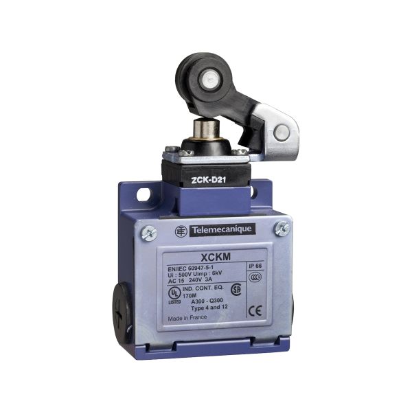 Interruptor de Límite Leva 30 XCKM121 Schneider Electric