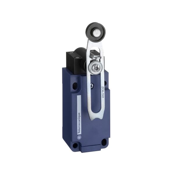 Interruptor de fin de carrera, palanca tipo roldana, 10 A, 240 V. XCKS141 Schneider Electric