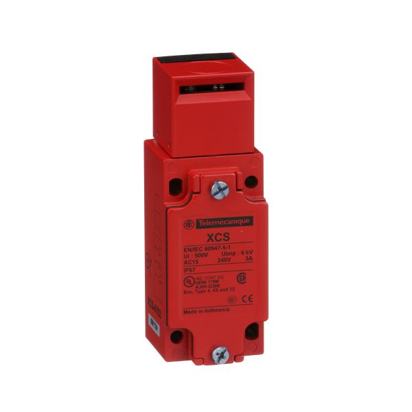 Interruptor de bloqueo de seguridad, tornillo, 6 A ac, 240V, 250V. XCSA703 Schneider Electric