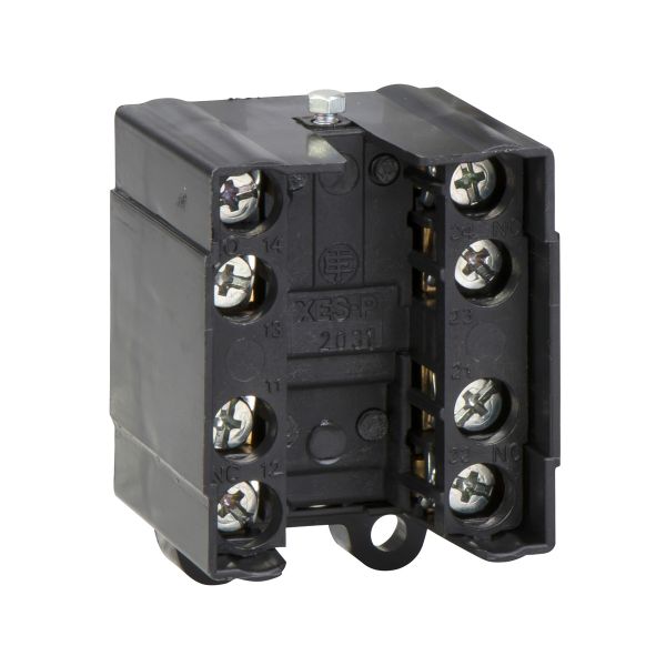 Bloque de contactos de interruptores de límite, 2 polos. XESP20215 Schneider Electric