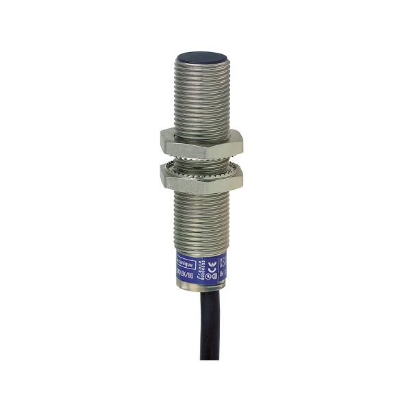 Sensor inductivo, M12, C 55 mm, bronze, Sn 2 mm, 12-240 VCC. XS1M12MB250 Schneider Electric