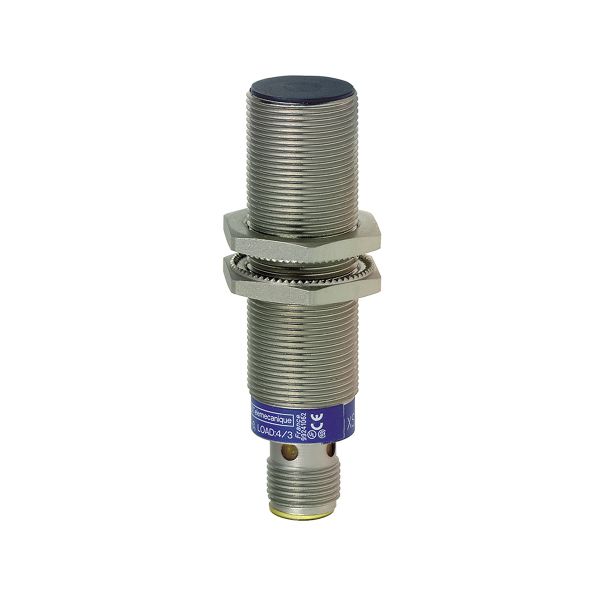 Sensor inductivo, M18, L 72 mm, bronze, Sn 5 mm, 12..24 VCC. XS1M18KP340D Schneider Electric