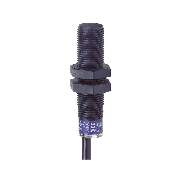 Sensor de proximidad, M12, L 50 mm, 12-24 V dc. XS4P12AB120 Schneider Electric