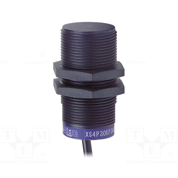 Sensor inductivo, M30, C 62 mm, Sn 15 mm, 24-240 V AC. XS4P30MA230 Schneider Electric