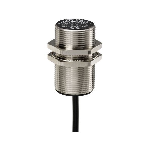 Sensor de proximidad, M30 x 1.5, alcance 10 mm, salida PNP, 12-48 V. XS530BLPAL5 Schneider Electric