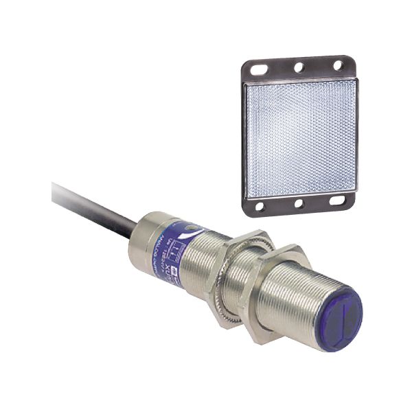 Sensor fotoeléctrico alcance: 2m, NO, reflectivo con reflector. XU9M18MA230 Schneider Electric