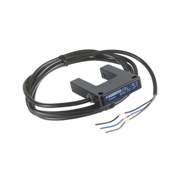 Sensor fotoeléctrico, horquilla, 30X30mm, 12-24VDC, cable 2m. XUVH0312 Schneider Electric