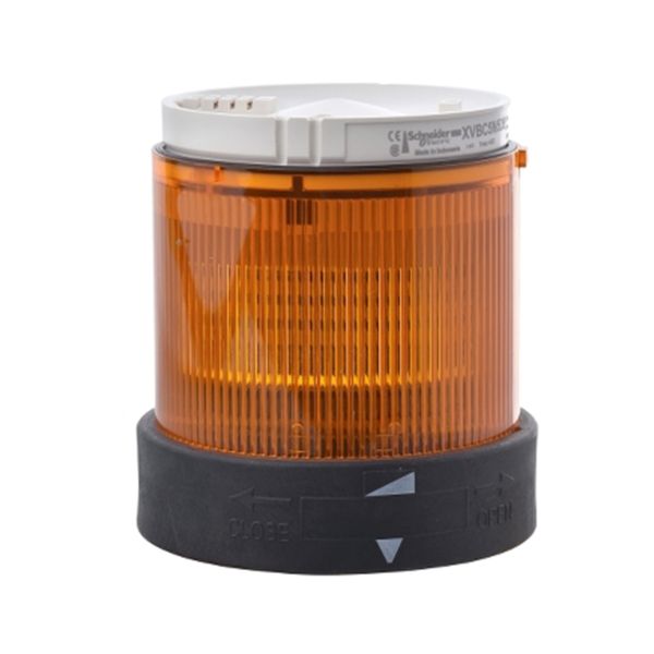 Banco de indicadores unidad iluminda, naranja, 70mm. XVBC2B5 Schneider Electric
