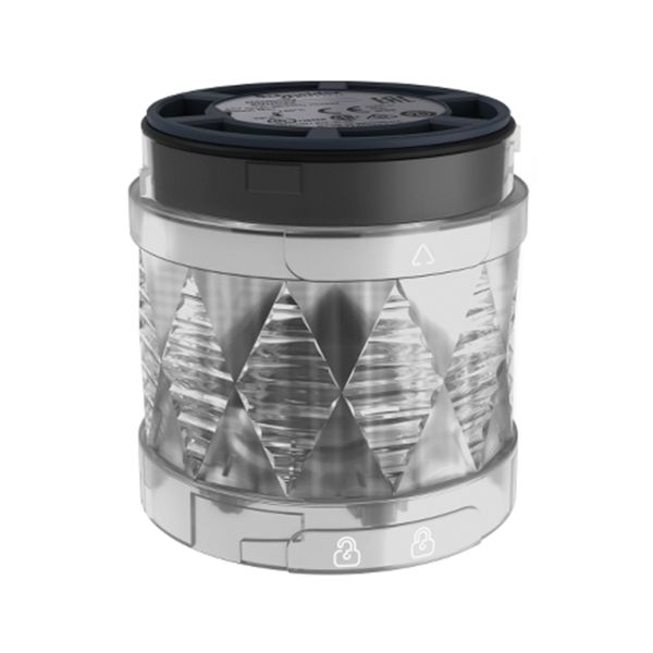 Unidad LED iluminada XVU, blanco, 60mm. XVUC27 Schneider Electric