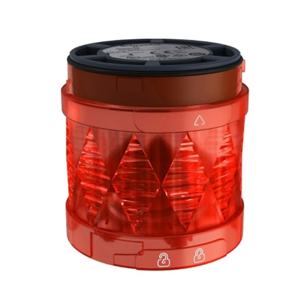 Unidad LED iluminada XVU, 60mm, rojo. XVUC44 Schneider Electric